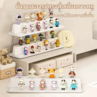 กล่องโชว์โมเดลอะคริลิกใส กันฝุ่นไม่เก็บฝุ่น เก็บฟิกเกอร์ตุ๊กตา ของสะสม ซ้อนกันได้สวยมินิมอล