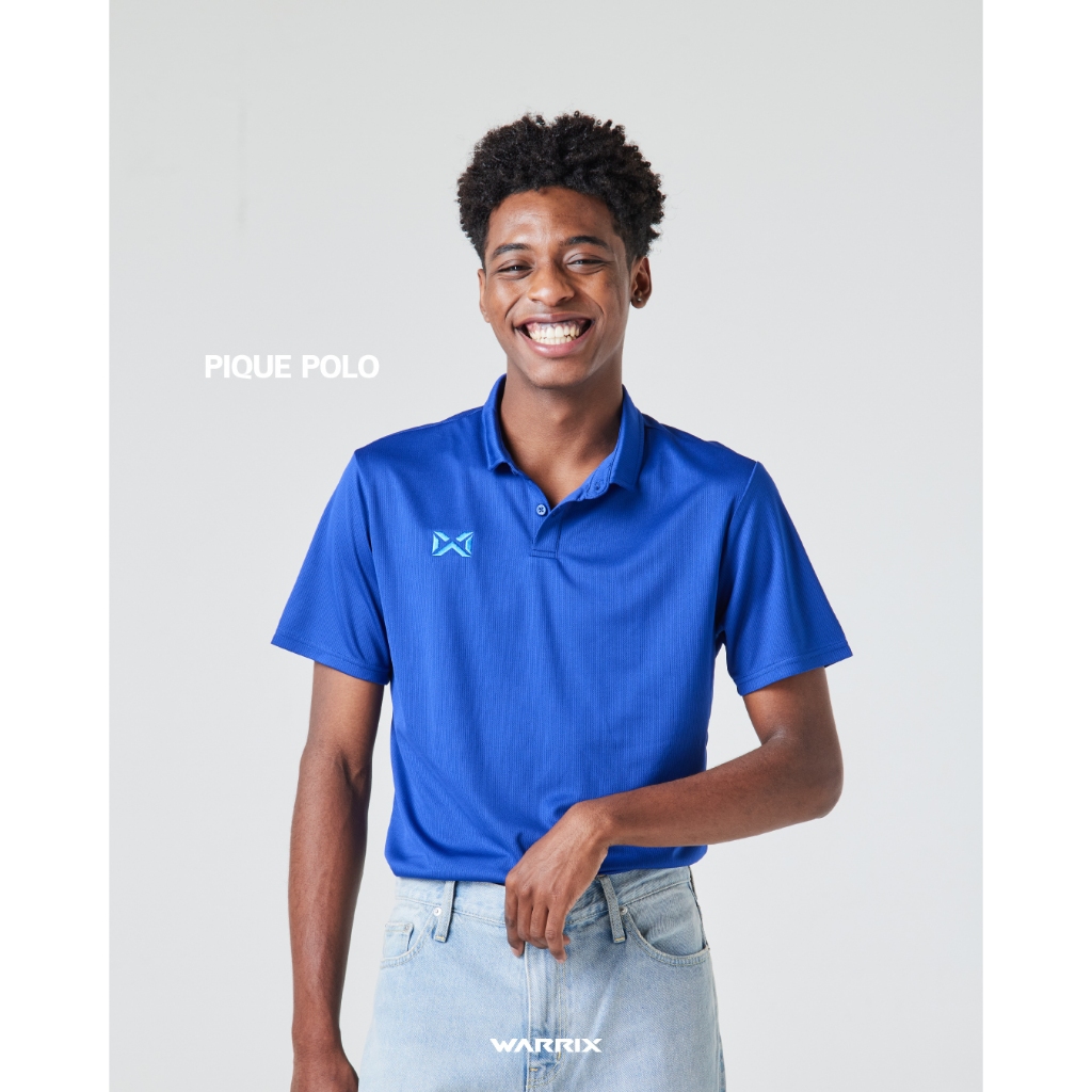 เสื้อโปโล WARRIX 212PLACL30 รุ่น PIQUE POLO
