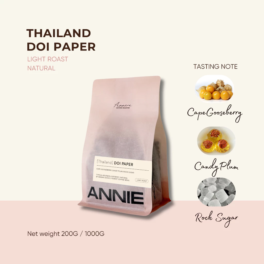 ANNIE - Thailand Doi Paper Natural คั่วอ่อน