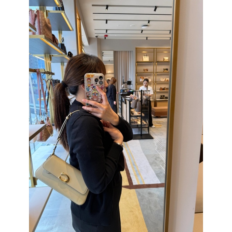 ของแท้COACH Jet 25 กระเป๋าหนัง ซิปเปิด-ปิด สะพายข้าง รูปที่ 7