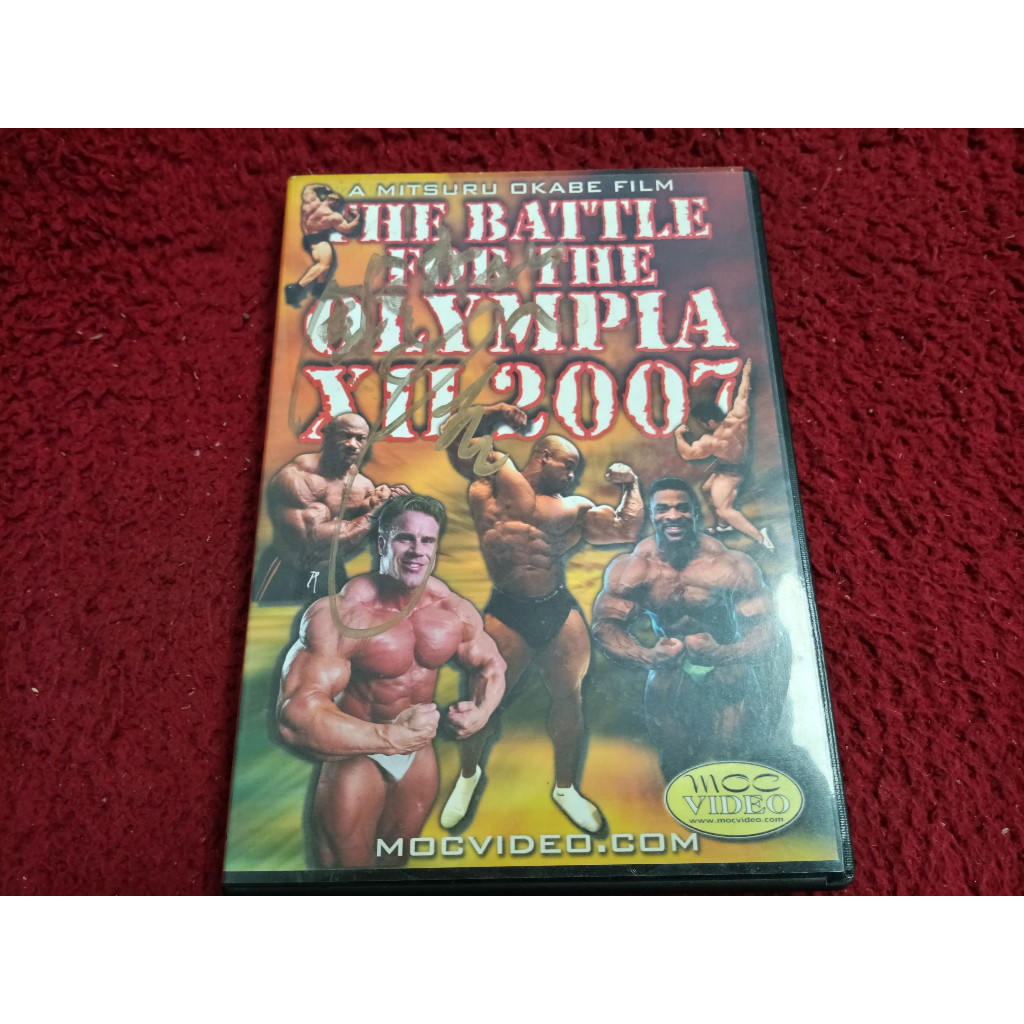 3DVDs สากล The Battle for the Olympia XII: 2007  สภาพตามรูปปก AK696