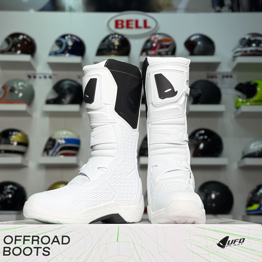 รองเท้าบูท UFO MOTOCROSS GARGOR BOOTS WHITE