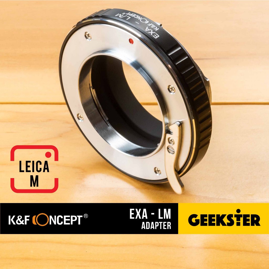 K&F เมาท์แปลง EXA - Leica M ( EXA-LM / Exakta / LM / ไลก้า KF Lens Adapter For Techart )