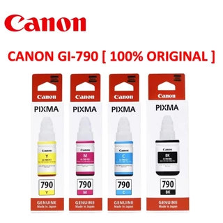 Canon GI-790 Ink Bottle หมึกเติมแท้ (เลือกสี) | สำหรับ G1000 / G2000 / G3000 / G4000 Series