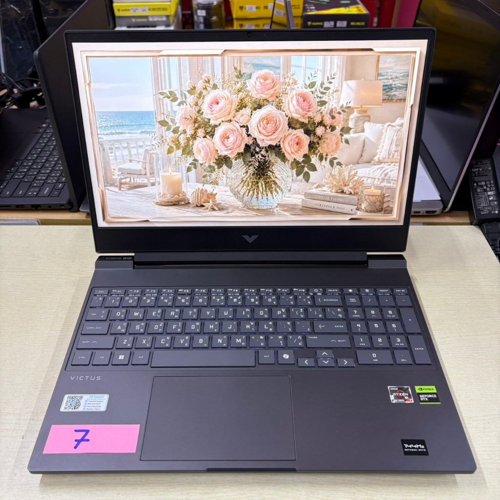HP  VICTUS  15 - FB3087AX  *เครื่องใหม่  ประกันศูนย์  Onsite  เต็ม  2  ปี  27/06/2028*  ประสิทธิภาพก