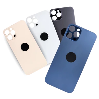 กระจกฝาหลัง สำหรับ IP 12 PRO MAX ( มี LOGO ) FREE กาว พร้อมส่ง