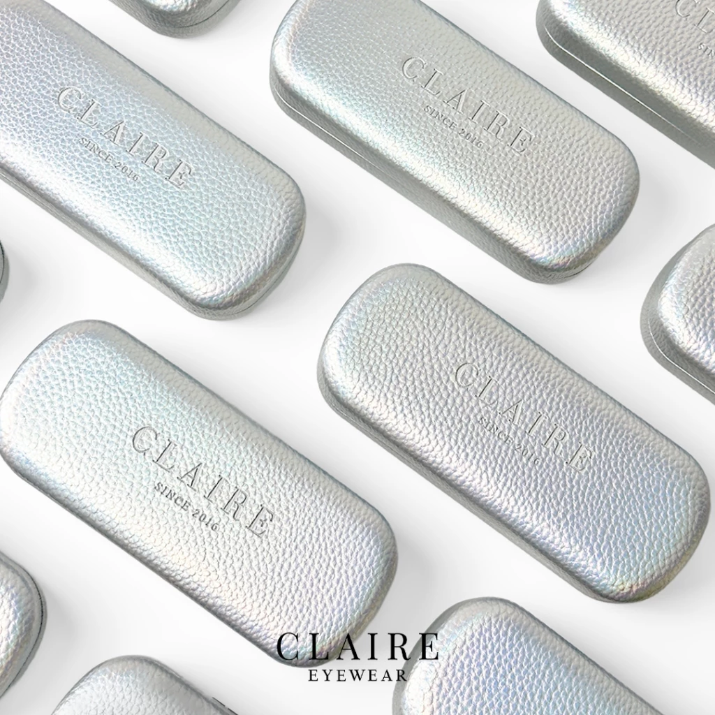 CLAIRE : Aurora Case — กล่องแว่นแคลร์พรีเมียม สีเงิน | Limited Edition