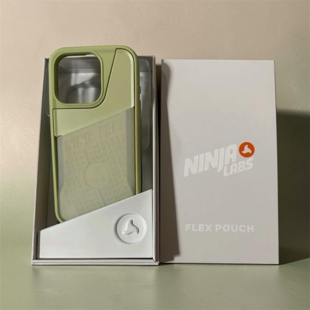 NINJA LABS Flex Pouch Phone Case เคสกันกระแทก 15 Pro