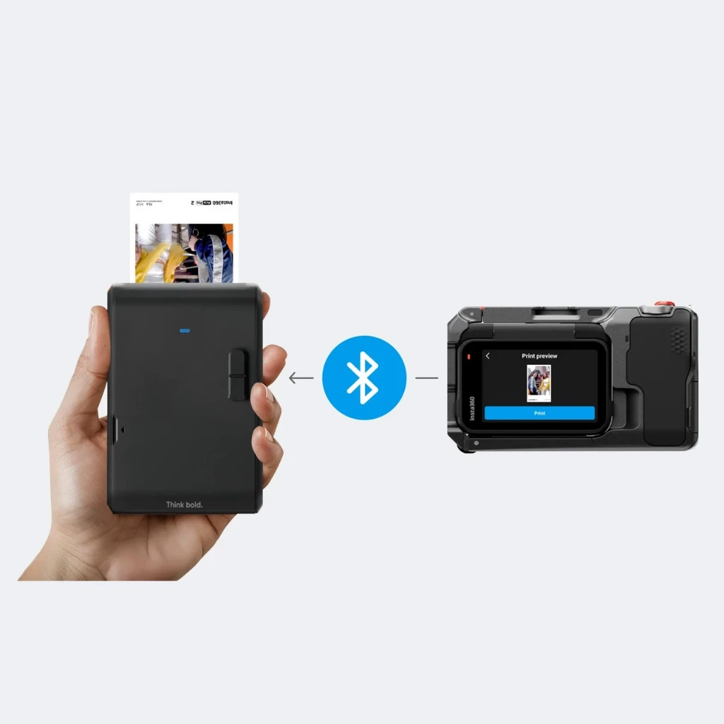 Insta360 กล้องแอ็คชั่น Ace Pro 2 เลนส์ Leica เซ็ต Flash Print ถ่ายรูปสวย เครื่องปริ้นพกพา [พร้อมส่ง] thumbnail 9