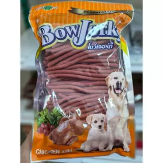 1164 Bow Jerky / ขนมสุนัข ขนมหมา โบว์เจอร์กี้ รสไก่(ดั้งเดิม) ขนาดบรรจุ 800กรัม ***1ถุง 165บาท