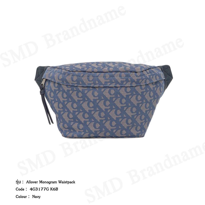 Calvin Klein กระเป๋าคาดอก รุ่น Allover Monogram Waistpack Code: 4G3177G K6B