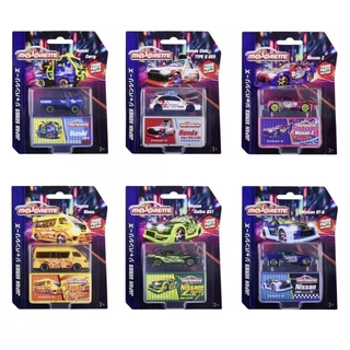 Majorette Japan Series โมเดลรถเหล็ก มาร์จอเร็ตต์ ซีรีส์ญี่ปุ่น แพ็คไม่สวย ลิขสิทธิ์แท้ 100% มีกล่องเก็บ+พาร์ทแต่งรถ