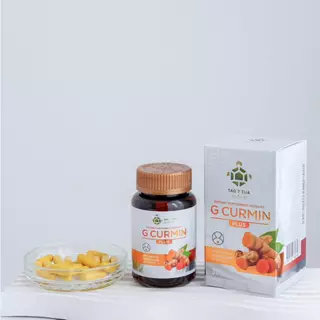 (🧡แจกโค้ด) 30แคป1แถม1 G curmin plus จีเคอร์มินพลัส ตราเต่า 7 ตัว ตัวจริงเรื่องกรดไหลย้อน อาหารไม่ย่อย แสบร้อนกลางทรวงอก