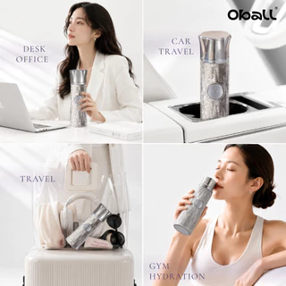 Oball Celeste Series แก้วเก็บอุณหภูมิพรีเมียมที่ผลิตจาก Pure Titanium 99.86%แก้วน้ำเก็บความเย็น