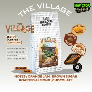 THE VILLAGE(New)-MAE JAN TAI (15.08.69) MEDIUM DARK เมล็ดกาแฟคั่วกลางเข้ม/เชียงราย THAILAND/Arabica