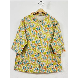 เสื้อผู้หญิง วัยกลางคน. หรือ. ผู้สูงอายุ. เสื้อคอจีน *ผ้าฝ้าย* (Cotton Linen)เนื้อผ้านิ่มใส่สบาย