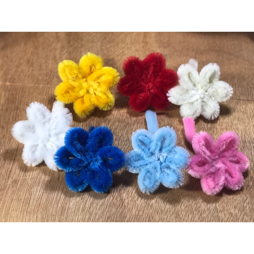 ดอกเดซี่ลวดกำมะหยี่ 🌼  ดอกเปล่าลวดกำมะหยี่ 🌸   ดอกเปล่า 6 กลีบ  🌷 🌸  ดอกแซม  🌸  🌼