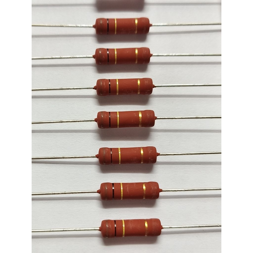 Resistor  3W 100K 5%.  ยี่ห้อ VISHAY. (1ชุด 10 ตัว 50 บาท)