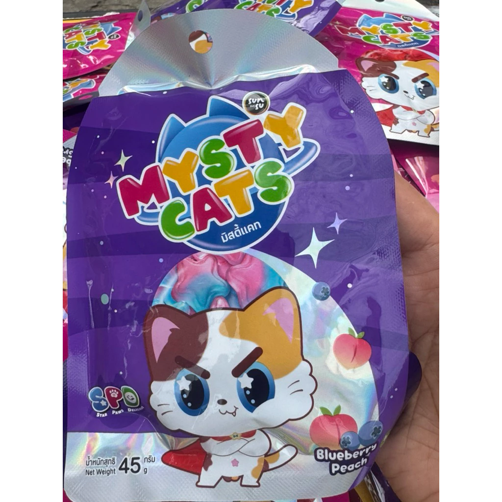 mysty cats มิสตี้แคท spd no.1 รสบลูเบอรี่ พีช