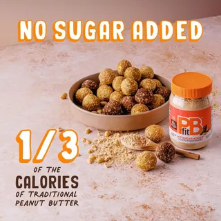 PBfit No Sugar Added Peanut Butter Powder ผงถั่วสำหรับผสมน้ำทาขนมปัง