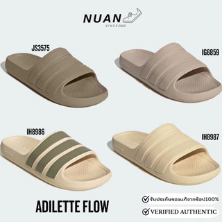 🔥ลดเพิ่ม 15-20% ทักแชท🔥Adidas รองเท้าแตะ รุ่น Adilette Flow Slides IG6859 , IH8986 , IH8987 , JS3575 รองเท้าแตะ การันตี
