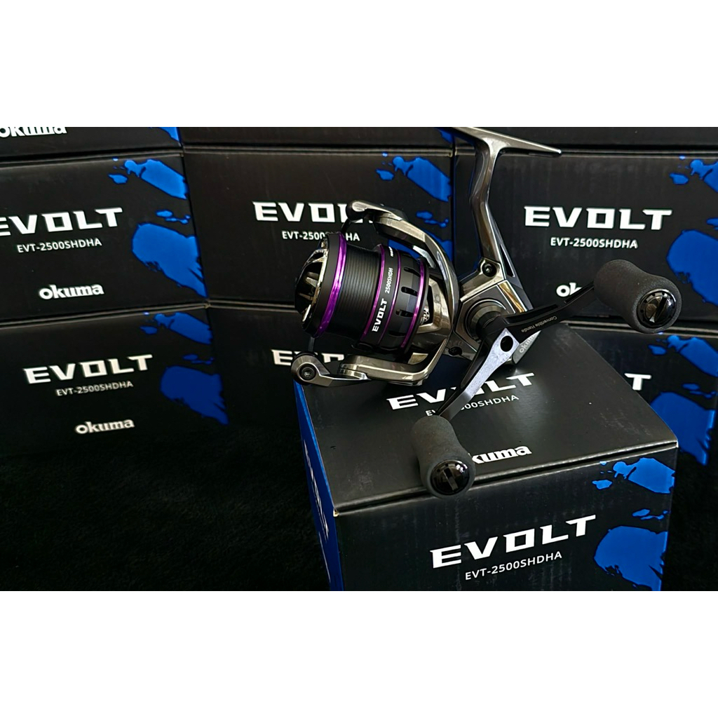 okuma EVOLT 2500SHDHA รอกสปินนิ่งแขนคู่ 2026