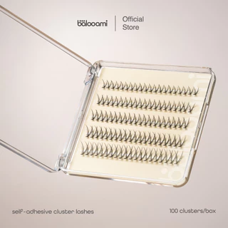 ขนตากาวในตัวพรีเมี่ยม บาลูเอมิ 100 ช่อ (รายวัน) balooami self-adhesive cluster lashe *ต้องใช้คู่กับเจลล็อกขนตาบาลูเอมิ