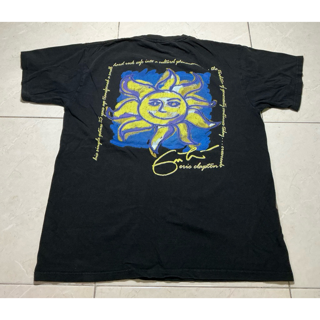 เสื้อ Hard Rock Cafe ลาย Eric Clapton Signature Series Edition XX