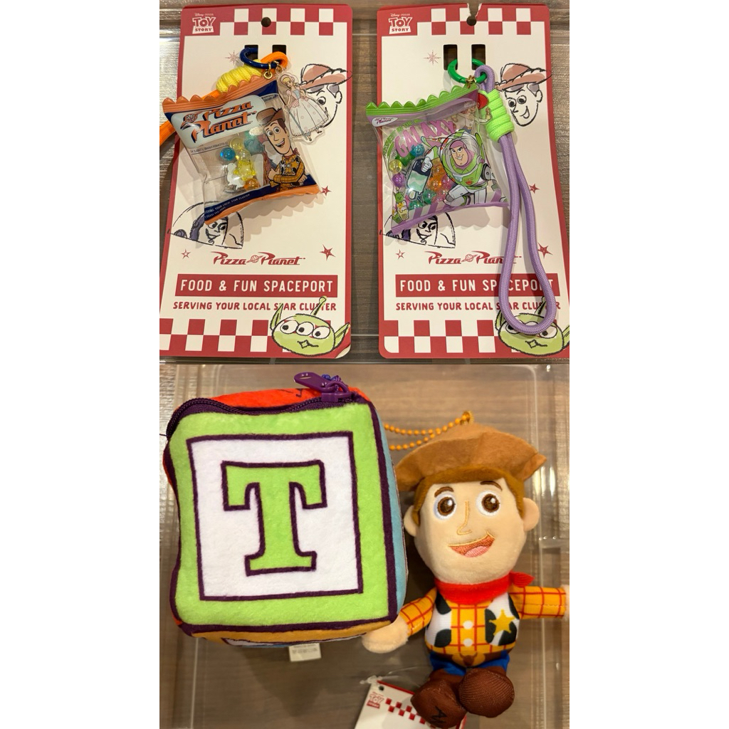Toy Story พวงกุญแจ Woody Buzz Disney