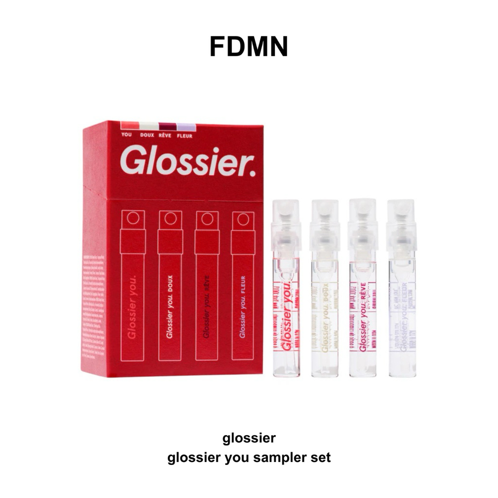 fdmn | (pre-order) glossier glossier you sampler set