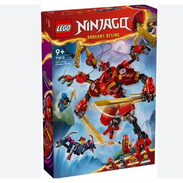 LEGO 71812 Kai's Ninja Climber Mech