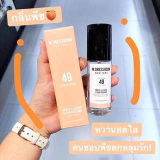 สินค้าลดพิเศษ ใกล้หมดอายุ W.DRESSROOM Dress & Living Clear Perfume Portable 49 - Peach Blossom 7O ml
