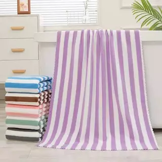 พร้อมส่ง ผ้าเช็ดผม ผ้าเช็ดหน้าขนาด35X75 ยกแพ็ค5ผืน ผ้านิ่ม ซับน้ำดี