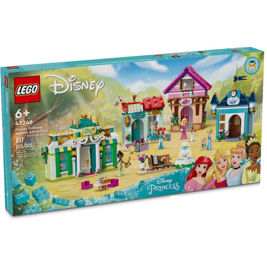 Lego Disney 43246 Disney Princess Market Adventure ของแท้💯