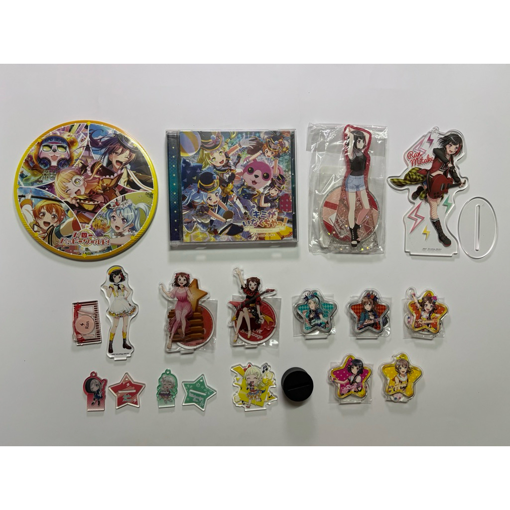 [Set4] ของสะสม BanG Dream! Girls Band Party!
