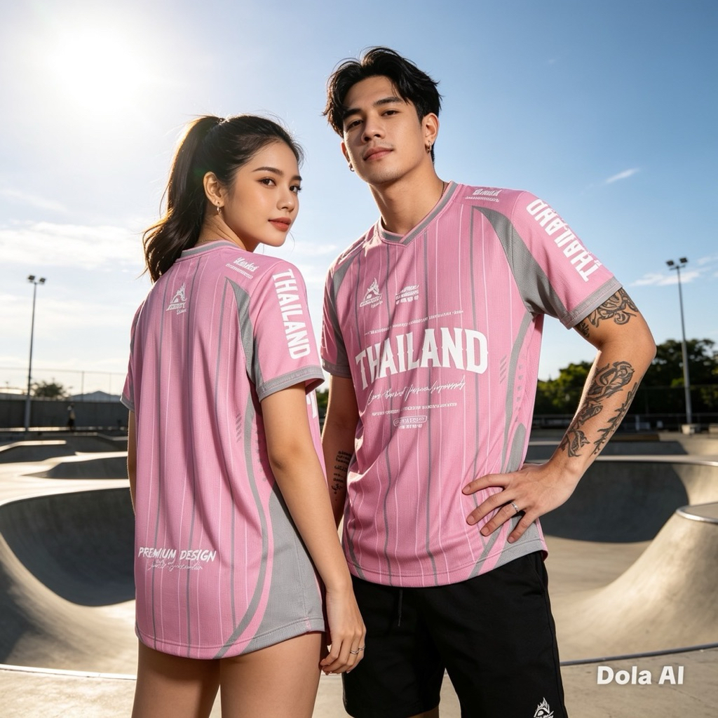 ✨เสื้อกีฬาแขนสั้น ✨ JE 6 สี ผ้าไมโครสปอร์ต ใส่ได้ทั้งผู้หญิงและผู้ชาย