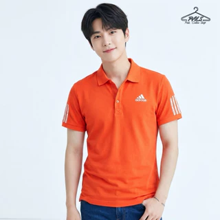 เสื้อโปโล ทรงผู้ชาย ปักลายตามปก เนื้อผ้า T/C Polyester ผสม cotton พรีเมี่ยม สงไว