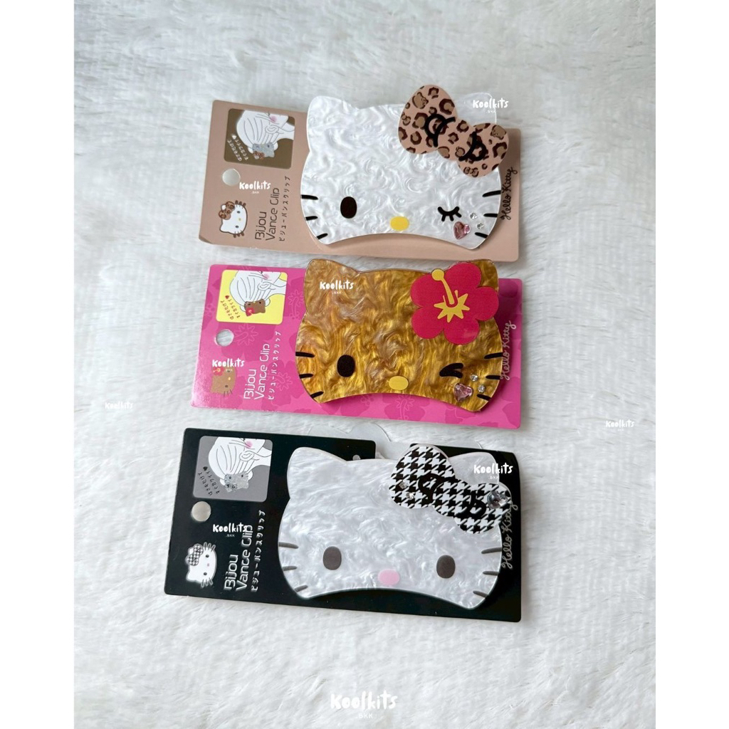 Sanrio Hello Kitty hair clip ที่หนีบผมคิตตี้