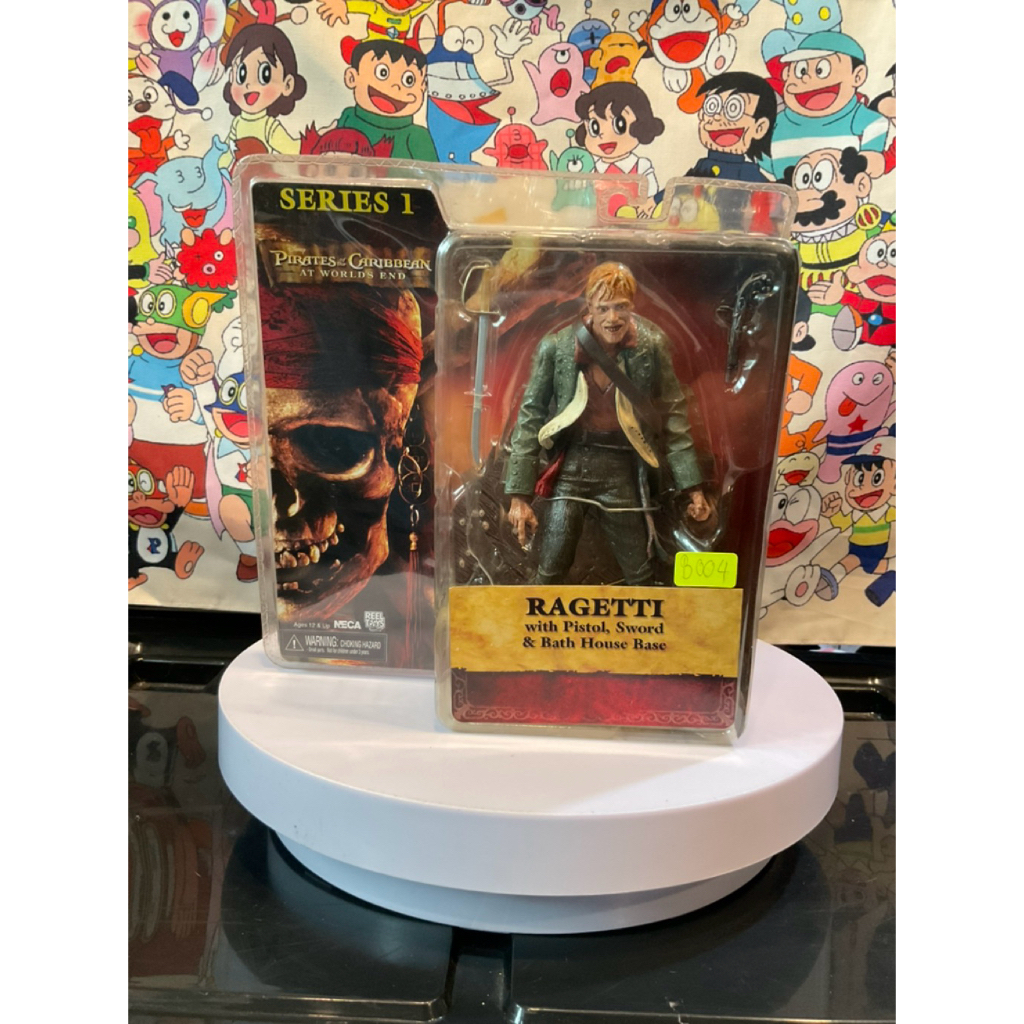[แท้ มือ 1 🇹🇭 ยังไม่แกะ] NECA Pirates of the Caribbean: Ragetti  งานเก่าปีลึก