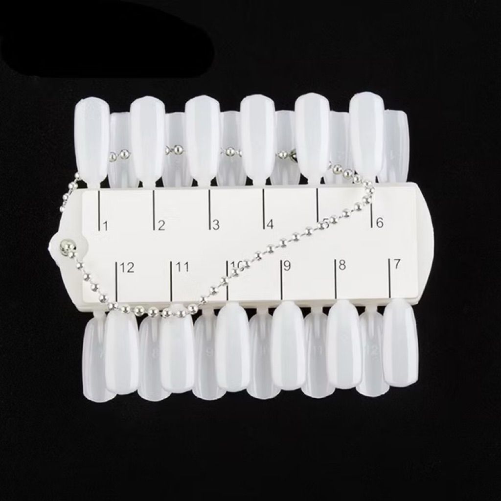 ชาร์จโชว์สีเล็บ36ชิ้นแบบตะขาบFalse Nail Display Chart 36Pcs #Centipede