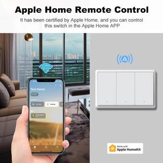 Tuya Matter WiFi Smart Switch รุ่น MH ต่อ/ไม่ต่อ N เปิดปิด ตั้งเวลา รองรับ HomeKit, Google Home