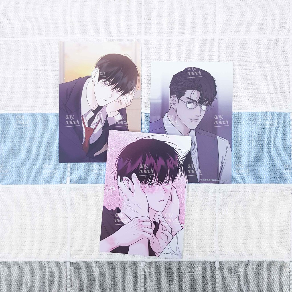 (มือ1/พร้อมส่ง) โปสการ์ด Monday's savior & Payback x Mofun postcard ของสะสม Manhwa มันฮวา การ์ตูนวาย