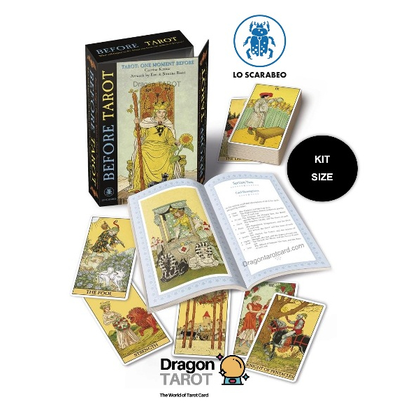 Before Tarot Kit ไพ่ทาโรต์ พร้อมคู่มือพิมพ์ภาพสี 160 หน้า ของแท้ 100% สินค้าพร้อมส่ง ไพ่แท้ ไพ่ยิปซี