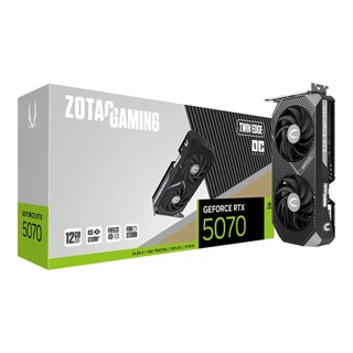 VGA (การ์ดแสดงผล) ZOTAC GAMING GEFORCE RTX 5070 TWIN EDGE OC - 12GB GDDR7 (ZT-B50700H-10P)