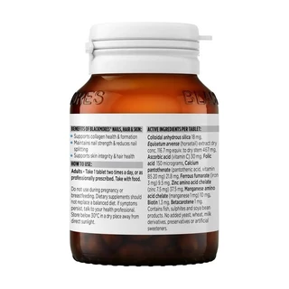 Blackmores Nails Hair & Skin 60 Tablets บำรุง ผม ผิว เล็บ จากประเทศออสเตรเลีย