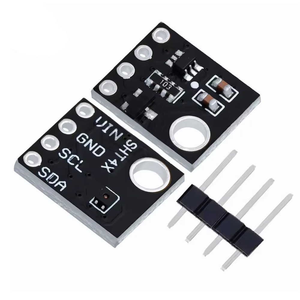 SHT41 Temperature And Humidity Sensor I2C Interface Module Breakout Weather for Arduino