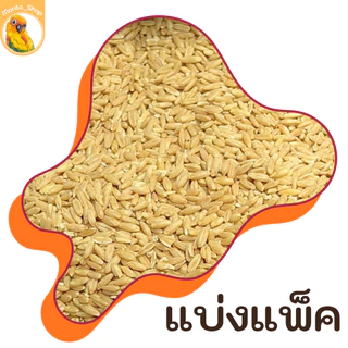 อาหารนก ข้าวโอ๊ต เนื้ออวบสวย แบ่งแพ็ค 1 kg.