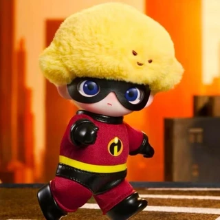(พร้อมส่งในไทย)พวงกุญแจ Dimoo x pixar สุ่ม/เช็คการ์ด งานแท้100% พวงกุญแจตุ๊กตา