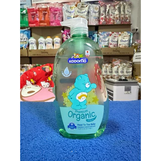 [ 1 ขวด] Kodomo แชมพูออร์แกนิค 800ml สำหรับเด็ก Head To Toe Baby ด้วยสูตรออร์แกนิคที่ปลอดภัยและดูแลผิว สำหรับเด็กทุกวัย