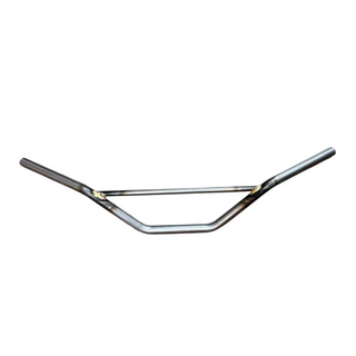 แฮนด์บาร์ ทรง Klunker Bar มีบาร์คาดกลาง แฮนด์คราฟต์สไตล์ทัวริ่ง มีสีดำ สีดิบ Raw สี Chrome